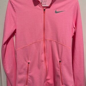 Nike Pink Dri-FIT Golf zip up top